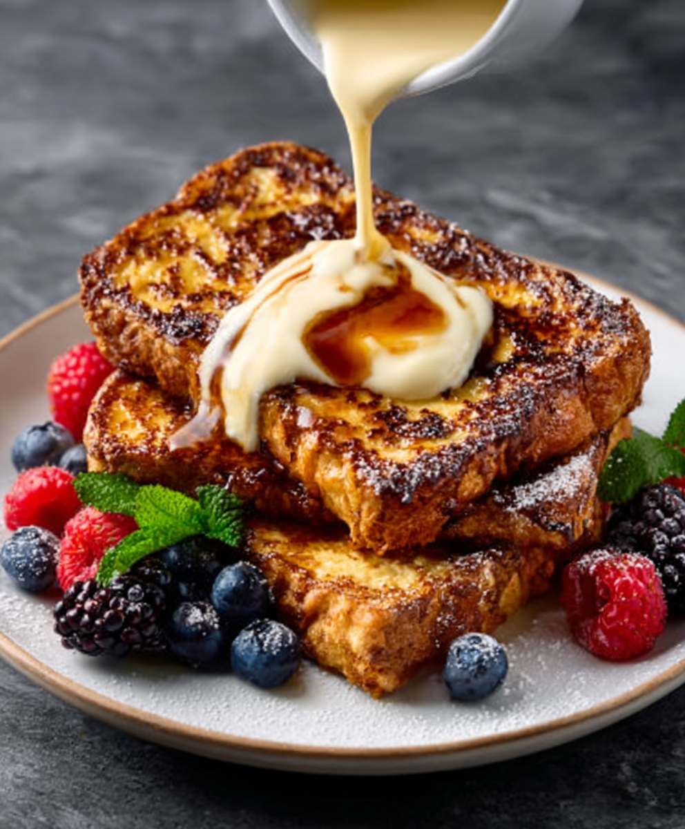 Crème Brûlée French Toast: A Decadent Breakfast Delight!