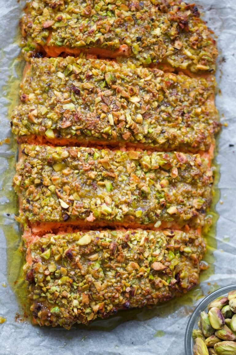 Pistachio Crusted Salmon