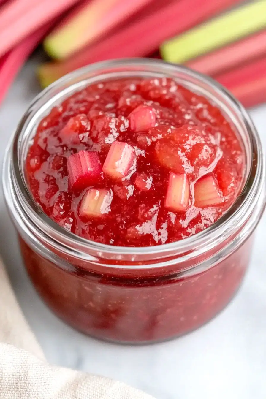 Rhubarb Jam Delight: Discover a Delicious Recipe!